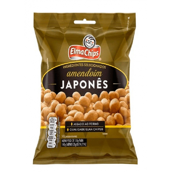 Amendoim Japonês Elma Chips - Pacote 45g